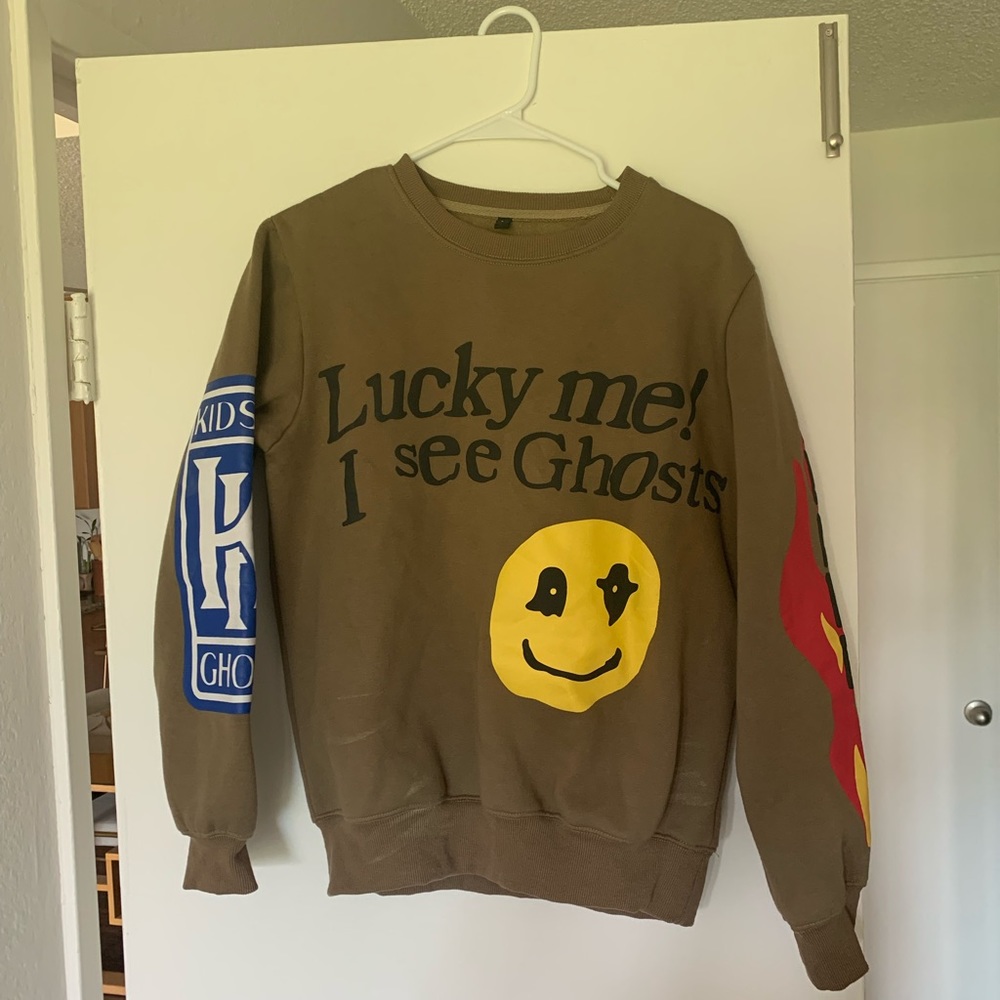 Kanye Style Pullover Sweatshirt